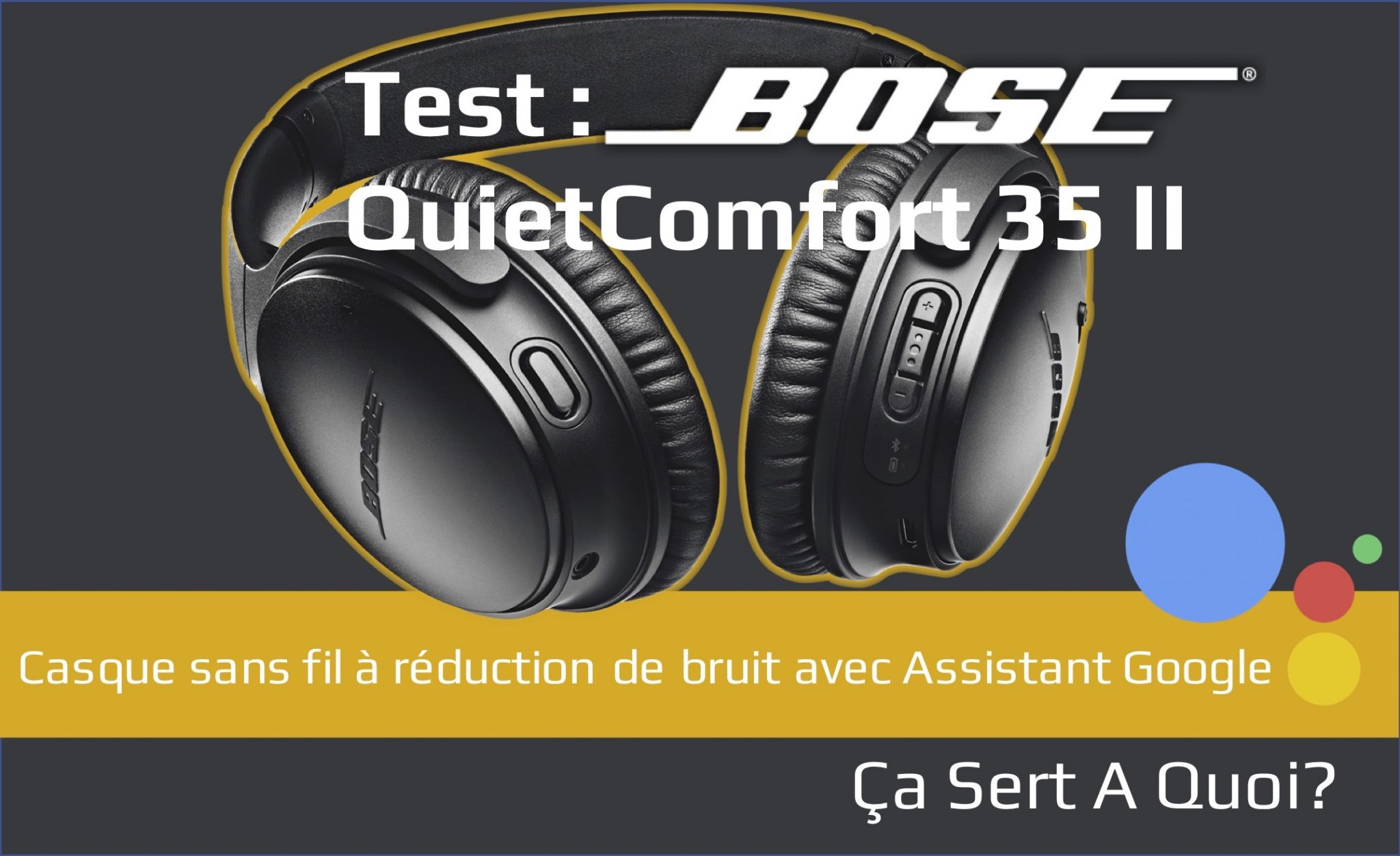 Bose QuietComfort 35 Casque à Réduction du Bruit sans Fil - Noir